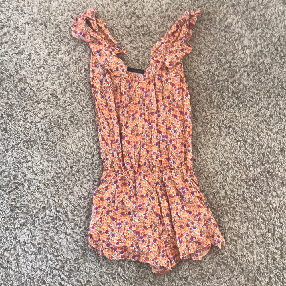 Zara Floral Romper. Medium.